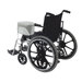 Zippidy Wheelchair Armrest Organizer in Pearl Grey and Pewter