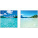 Coastal Clear Waters Framed Art (Set of 2)
