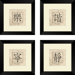 Inspirational Happiness Framed Art (Set of 4)