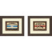 Vintage Laundry Framed Art (Set of 2)