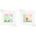 Juvenile Bunnie Framed Art (Set of 2)