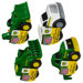 John Deere Small Buildable (4 Pack)