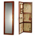 Walnut Wall Mount Jewelry Box Armoire