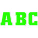 Team Spirit Green & White Designer