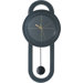 Opal Full Pendulum Clock in Black