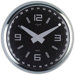 Round Case Clock with Date