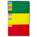 Pocket Chart Adjustable 34 X 60