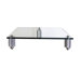 Legacy Series 4" Posts with Glass Shelf Amp Stand
