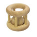 Sprouts Large Natural Wooden Cage Rattle