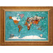Contempo Map in Bahama Blue