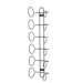 6 Bottle Wall Mounted Wine Rack