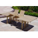 Teakwood Double Extended Dining Table