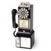 1950's Classic Black Pay Phone