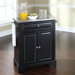 LaFayette Kitchen Island with Stainless Steel Top