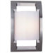 Big City  Wall Sconce in Satin Nickel