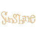 Sunshine Glitter Wall Word