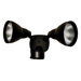 270 Degree Motion Activated Flood Security Light in Black
