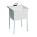 Fiberglass Laundry Sink in White