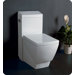 Apus One-Piece Square Toilet with Soft Close Seat