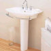 L'Expression Pedestal Bathroom Sink