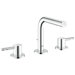Essence Widespread Bathroom Faucet with Double Lever Handles