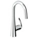 Ladylux Pro Single Handle Single Hole Kitchen Faucet with Watercare and Lever Handle