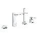 Allure Brilliant Single Handle Deck Mount Bathroom Combination