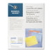Label, File Folder, Laser/Inkjet, 1500 per Pack, Dark Blue
