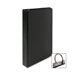 Round Ring Binder, 1" Capacity, 9-1/2"x6", Black