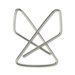 Butterfly Clip, No. 2, 50 per Box, Silver
