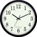 14" Classic Black Atomic Wall Clock