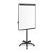 Mobile Presentation Easel, Platinum, Magnetic, Silver