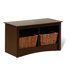 Fremont Wood Cubbie Storage Bench