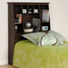 Storage Bookcase Headboard