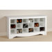 Monterey Wood Cubbie Storage Bench