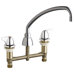 Concealed Double Handle Widespread Kitchen Faucet