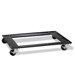 Commercial Cabinet Dolly, 5-1/2"x27"x5-1/2", Black