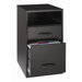 18" Deep Two Drawer Organizer in Black