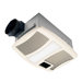 Ultra Silent Bathroom Exhaust Fan and Heater with Light