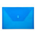 Poly Envelope,Hook and Loop Closure,13"x9-3/8",Blue
