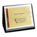 Display Easel,32-Pocket, Horizontal, 8-1/2"x11", Black