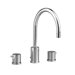 Borma Widespread Bathroom Sink Faucet with Double Knob Handles
