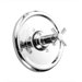 New Haven Pressure Balance Thermostatic Faucet Shower Faucet Trim Only with Cross Handle