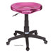 Metallic Contoured Grooming Stool