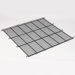 Replacement Floor Grate for Modular Cage in Black