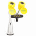Double Handle Widespread Combination Eyesaver and Faucet with Wrist Blades