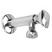 Wall Mounted Bathroom Faucet with Double Handles