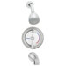 Sentinel Mark II Anti - Scald Balanced Pressure Thermostatic Tub and Shower Faucet