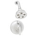 Caspian Pressure Balance Valve, Diverter, and Trim Shower Combination