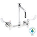 Commander Double Handle Wall Mount Thru/back Faucet